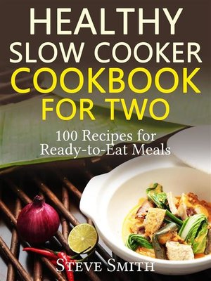 cover image of Healthy Slow Cooker Cookbook for Two